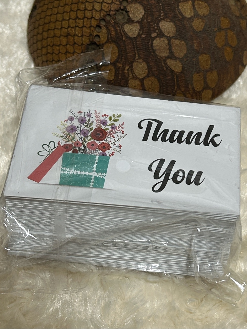 Thank You Cards with “Please Leave Review” on reverse , 100 pieces - Picture 5 of 5